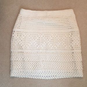 Pins and needles knit skirt